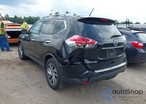 2015 Nissan Rogue Sl z USA, uszkodzony, nr VIN 5N1AT2MV4FC788250